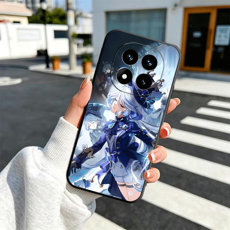 

Genshin Impact Furina Soft Phone Case for Xiaomi Redmi Note 12 13 14 15 Pro Plus 11 12S 11S 11T 10 4G Black Cover Back Shell Redmi Note 15 4G