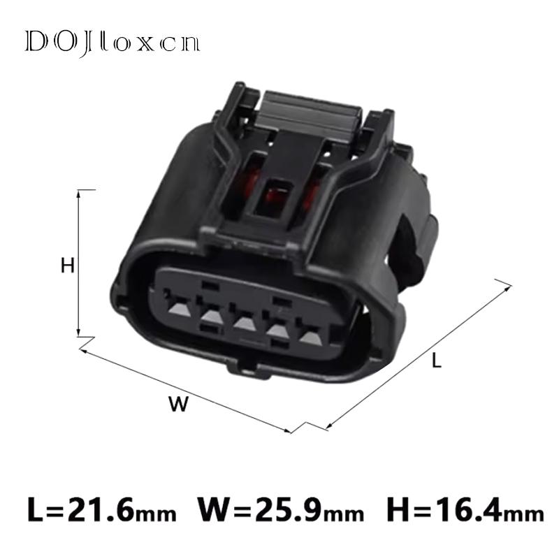 1/5/10/20/50 Sets 5 Pin Automotive Connectors 6189-1046 MAF Sensor Air Flow Meter Male Female Plug For Toyota Crown Camry Reiz
