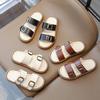 Home Shoes Girl Summer Beach Sandals Anti-slip House Bathroom Slides Casual Kids Girls Platform Slippers