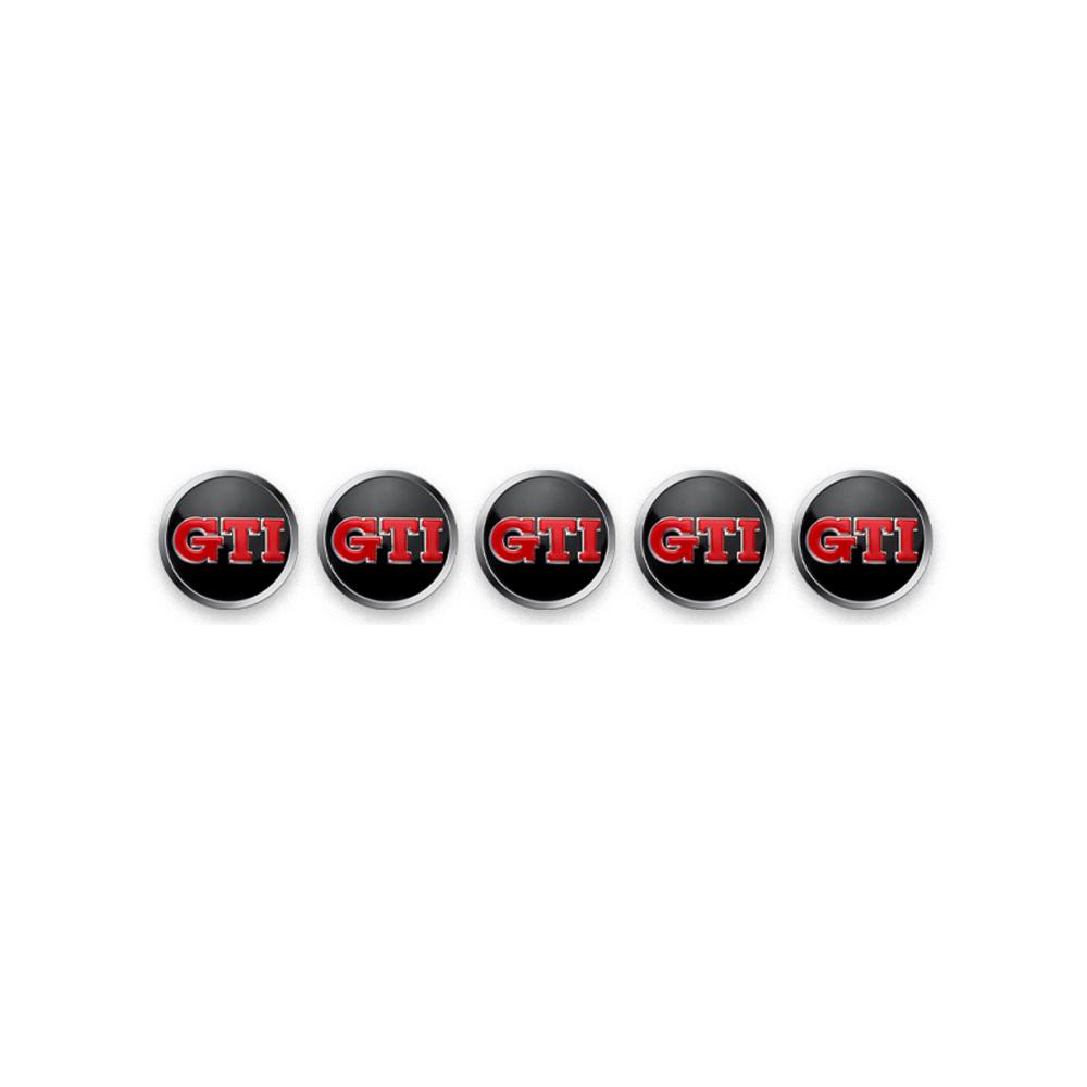 FD01-5/10/20PCS 14MM Car Key Shell Remote Control Logo Key Sticker for Volkswagen GTI Polo Sharan Golf Scirocco Touran Tcross Tiguan