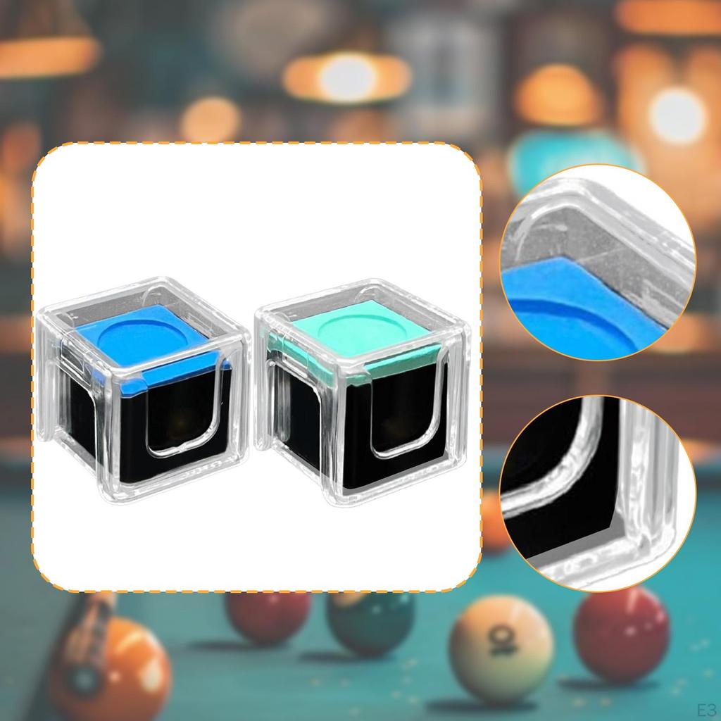 Pool Cue Chalk Accessories Portable Increase Friction,Billiard Sticks Chalk,High