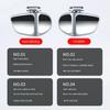 Car Rearview Mirror Blind Spot Mirror Front and Rear Wheels 360° Adjustable Wideangle Blind Spot Reflective Reversing Interior Mirrors6