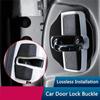A03E-4Set Car Door Stabilizer Door Lock Protector Latches Stopper Covers For Nissan All Series E12/E13/C27/C28/KICKS/ X-TRAIL Pa