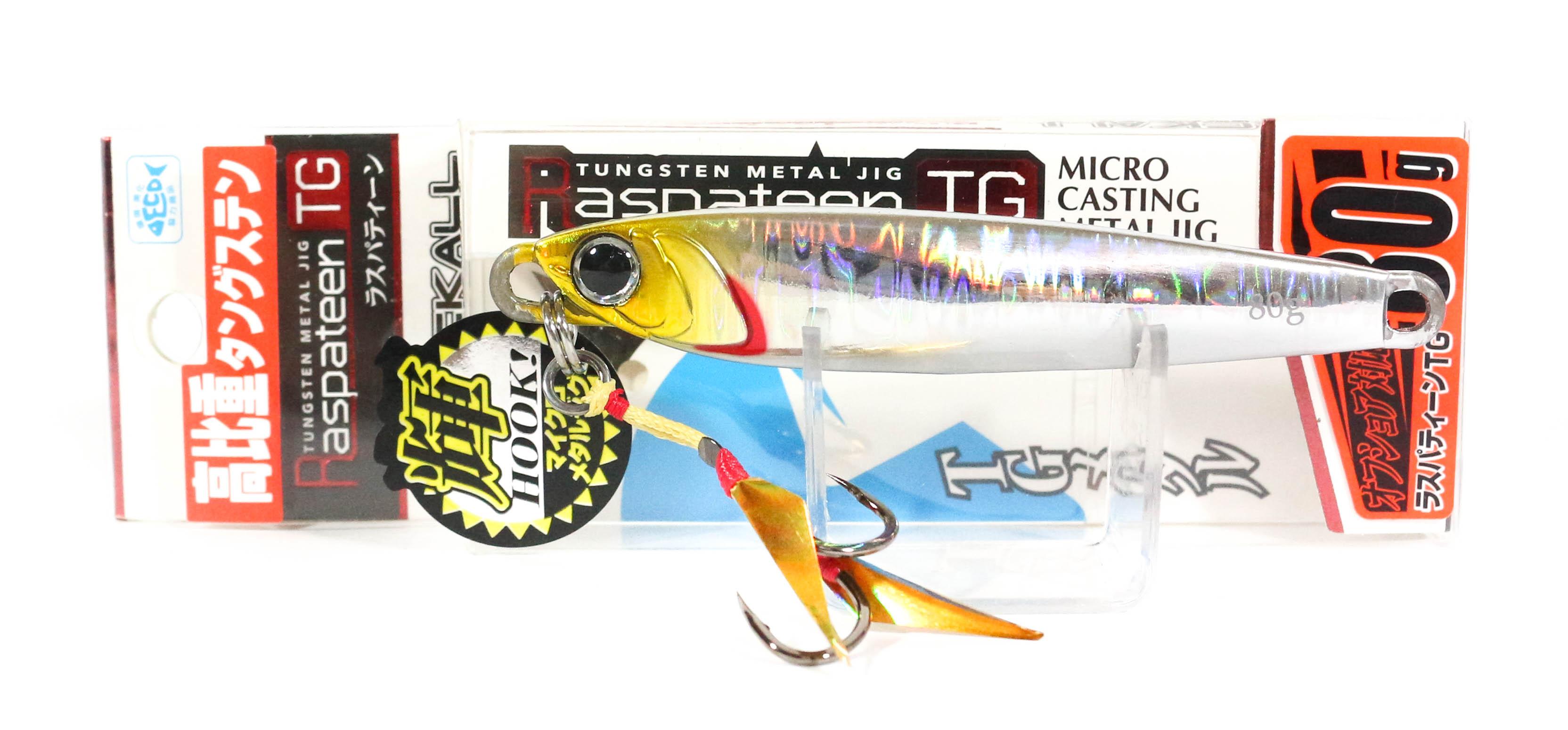 

Jackall Metal Jig Raspateen TG Вольфрам 80 грамм Shirasu Silver (0001)