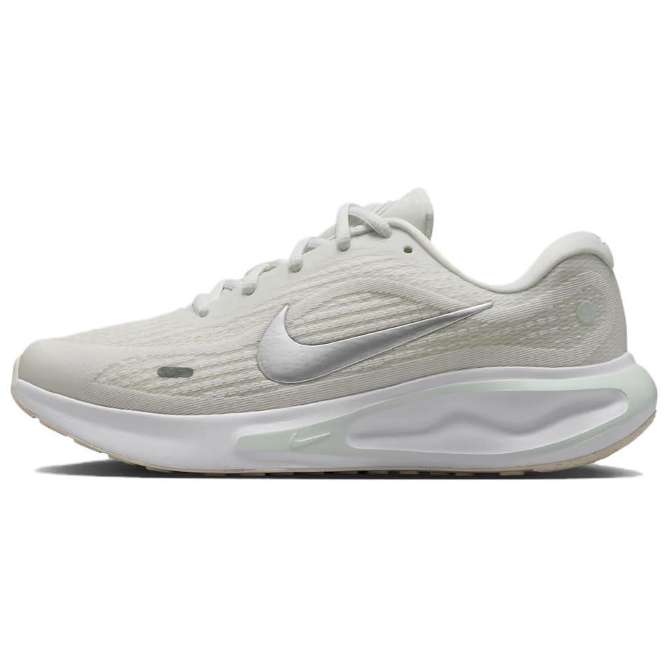 (WMNS) Nike Journey Run  Summit White Metallic Silver  Women s FJ7765-122 EU 36