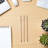3Pcs Chinese Calligraphy Brush Set Bamboo Handle Wolf Hair Ink Painting Brushes for Calligraphy Drawing Japanese Watercolor Art