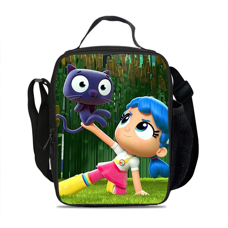 Wkład lodowy True and the Rainbow Kingdom o dużej pojemności z nadrukiem postaci z kreskówki, odpowiedni zarówno dla uczniów płci męskiej, jak i żeńskiej