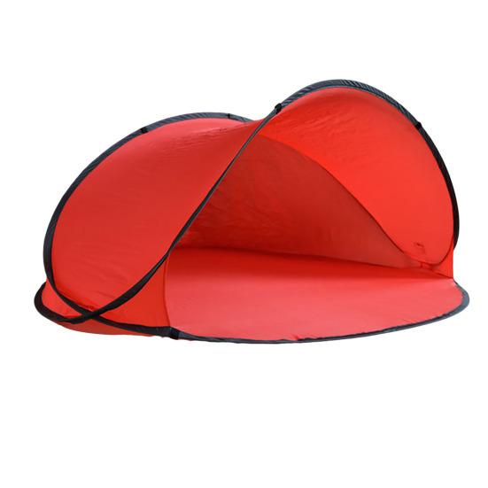Beach Pop-Up Tent Sun Shelter with Carry Bag Rope Stakes Easy Setup 2-3 Person Sunshade Tent Portable Folding Outdoor UV Protection Tent