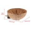 Coconut Shell Creative Sleeping Nest Parrot Toy Training Use Rope Cage Decoration Perch Resting