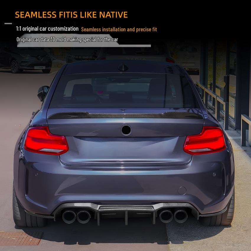 BMW M2 F87 2016-2021 Rear Lip & Spoiler Body Kit