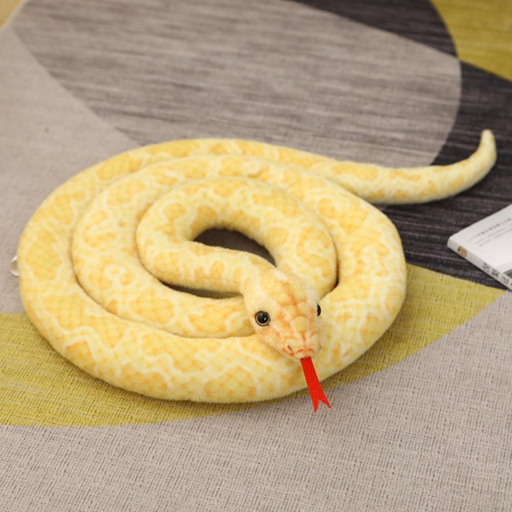 Soft Simulation Snakes Plush Toy Lifelike Long Snakes Plush Toy  Funny Birthday Gift