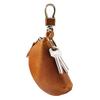 Multi-Color Key Case with Carabiner Crazy Horse Leather Key Storage Bag Leather Key Holder  Car Key
