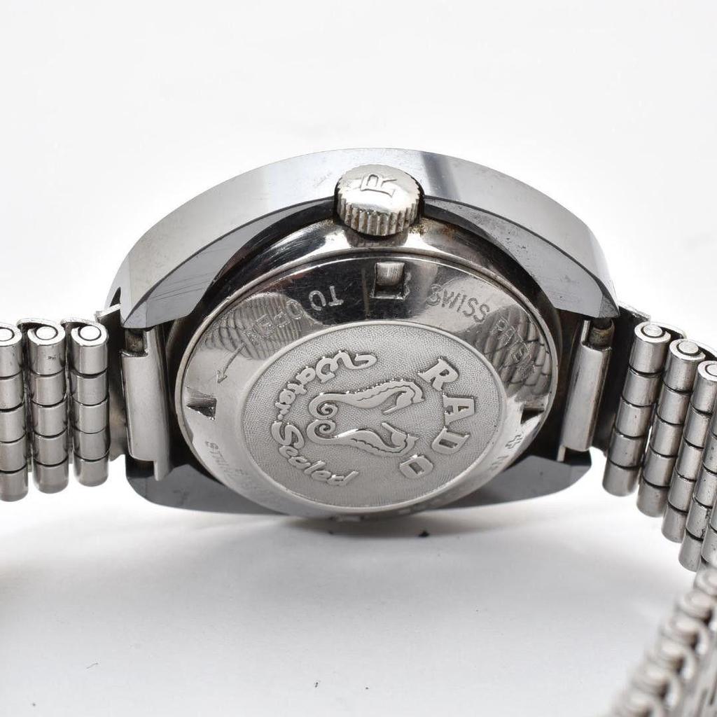 Used Operation RADO Men's Watch Diastar Automatic Winding Cut Glass