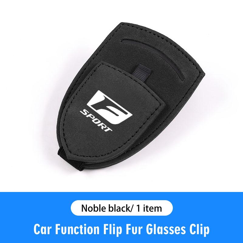 

Multifunctional Pu Leather Car Sun Visor Glasses Holder Clip For Lexus FSPORT LBX NX RX 350h 450h ES UX 300e GS GX IS LS LX CT