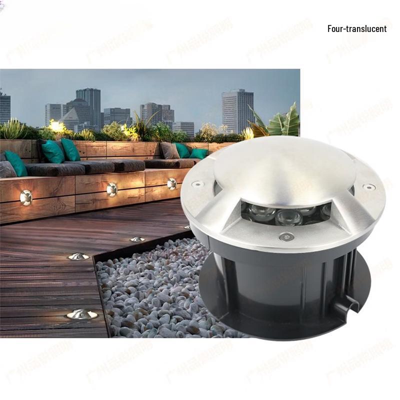 Outdoor Stainless Steel Side-Emitting Buried Light
