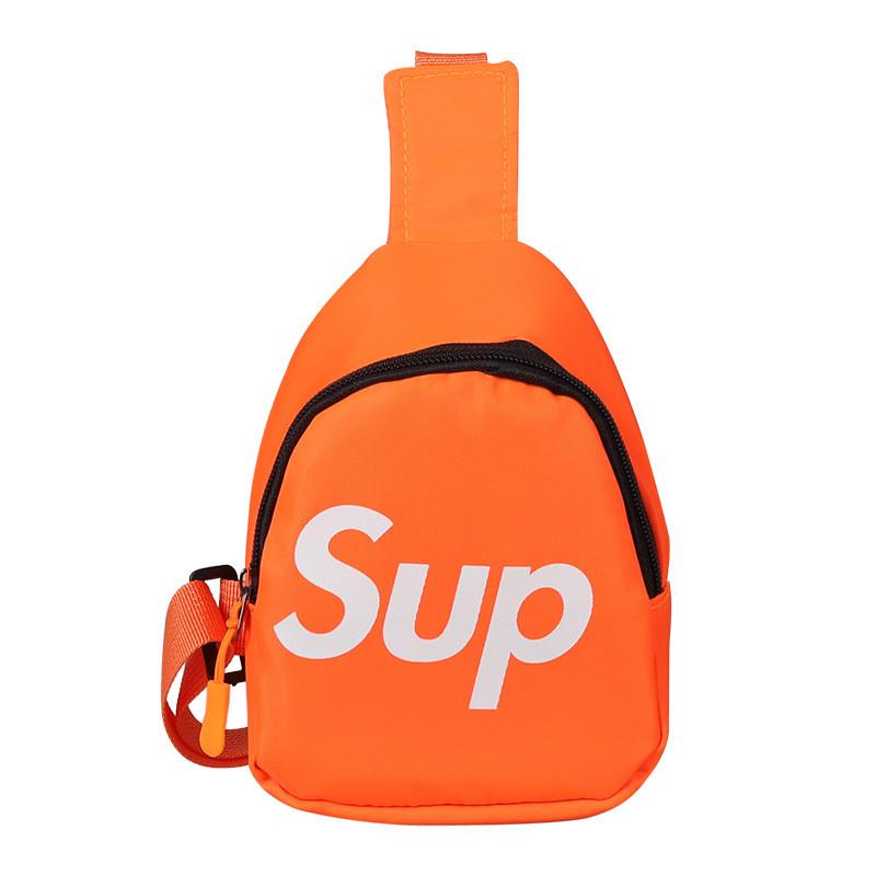 Trendiger Kinderrucksack 2024 Neuer Koreanischer Stil Buchstaben Design Niedliche Cartoon Tasche