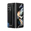 For Samsung Galaxy Z Fold 5 Trendy Pc Case With Stand And Pen Clip For Fashionforward And Practical Use