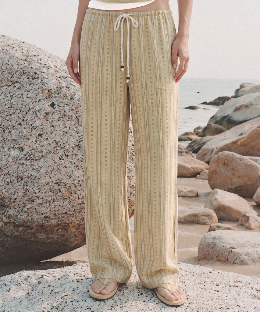 FOLNUA Tivane Bille Banding Pants (Beige)