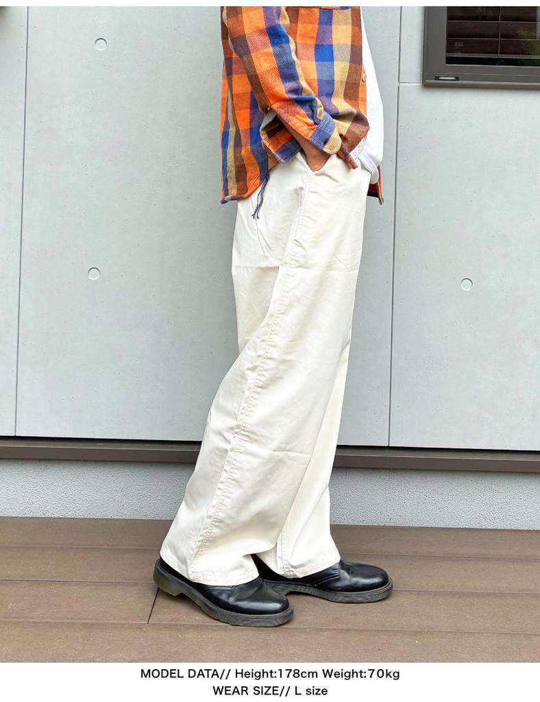 Gramicci T/C TWILL WIDE PANT, Herren, Japanische Limited Edition, GMP5-FJP004 (S, CHINO)