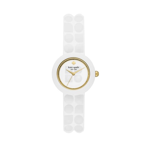 

Kate Spade New York Park Row Watch KSW1829 Women s White