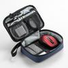 SANWA SUPPLY Travel Accessory Pouch X D135 X (W195 H55mm, Navy) IN-AD11NV