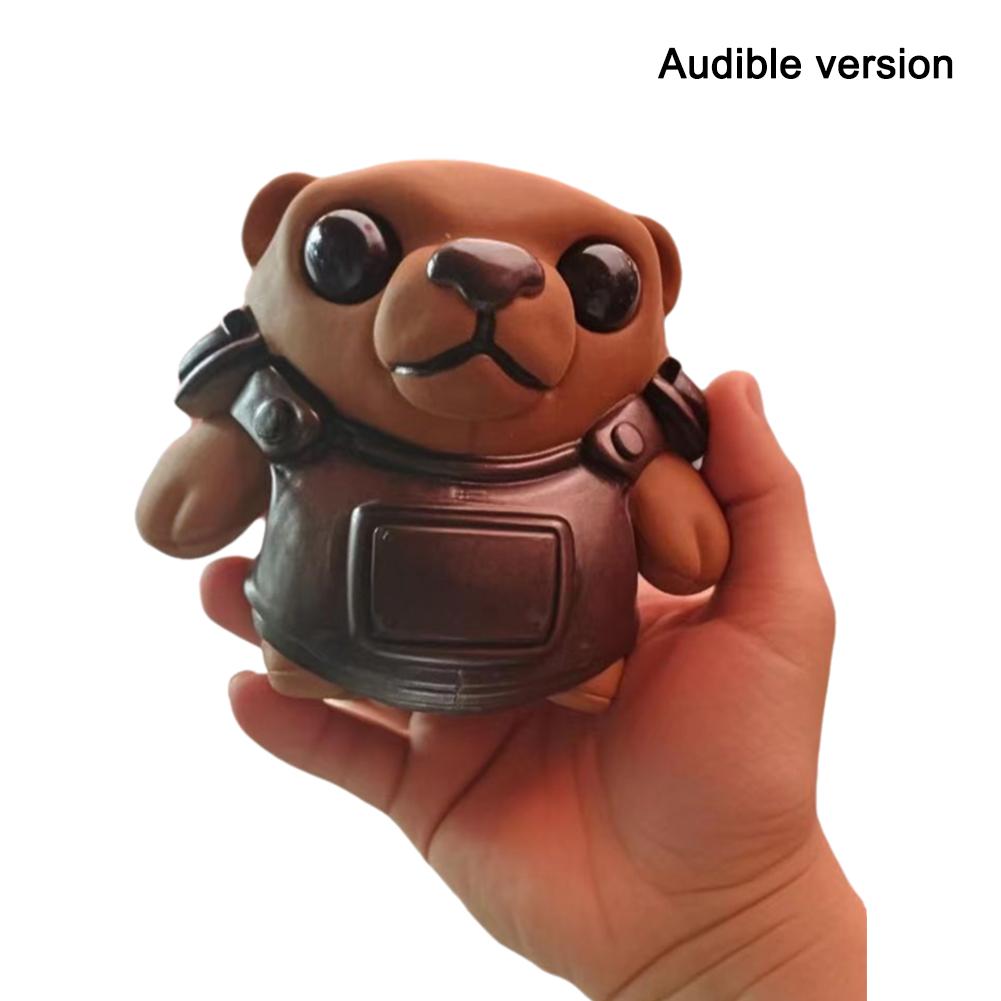 

3D Valorant Tactical Bear Squeeze Toy Flex Decompression Relaxation Toy Game Model Action Figure Dolls For Friends Gifts