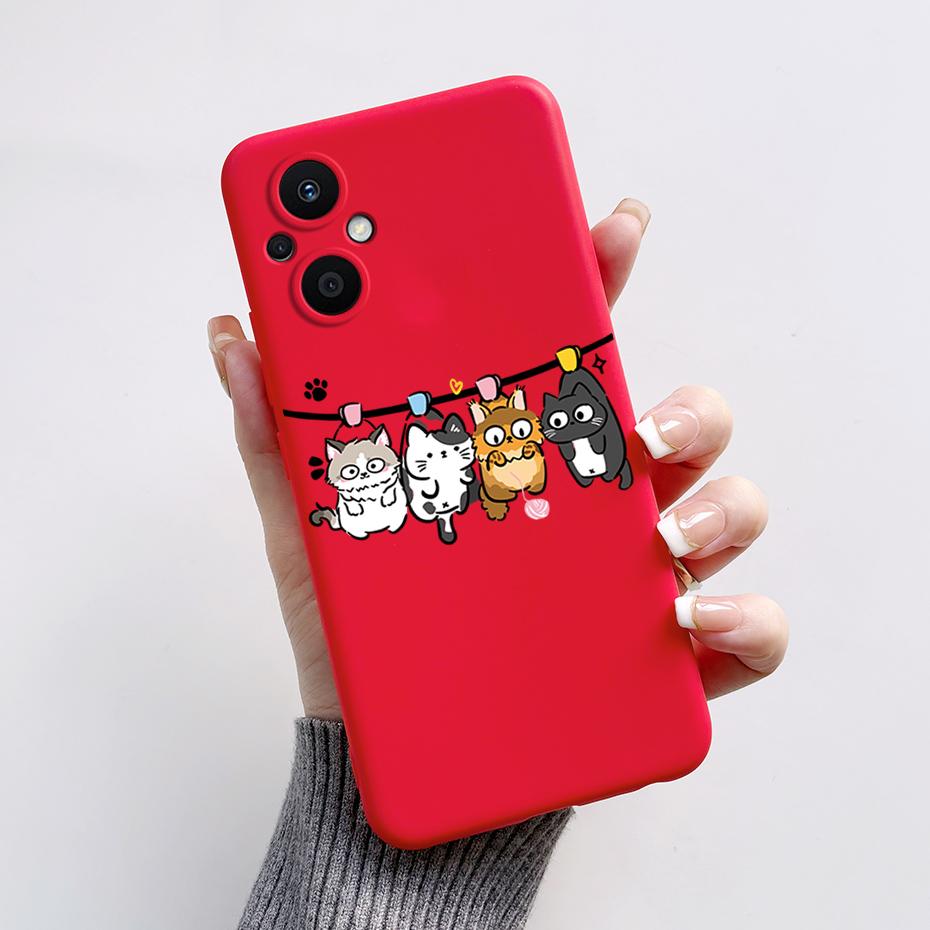 For Oppo Reno7 Z 5G Case Reno 7 8 Lite Bear Cartoon Frog Soft Silicone Phone Case For Oppo Reno 7Z 8Z Reno7Z 5G Back Cover Capa
