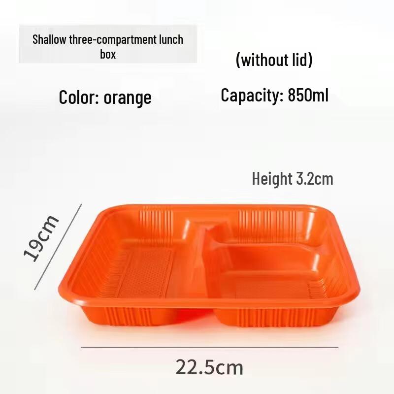 Ally Disposable Compartment Food Containers