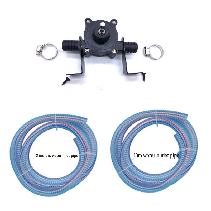 Compact Household Self-Priming Electric Pump for Water, Oil, and Diesel