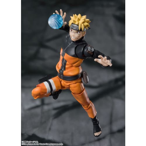 TAMASHII NATIONS S.H.Figuarts NARUTO Shippuden Uzumaki Naruto - The Jinchuriki of the Nine-Tails, Entrusted with Hope - Approximately 145mm PVC & ABS