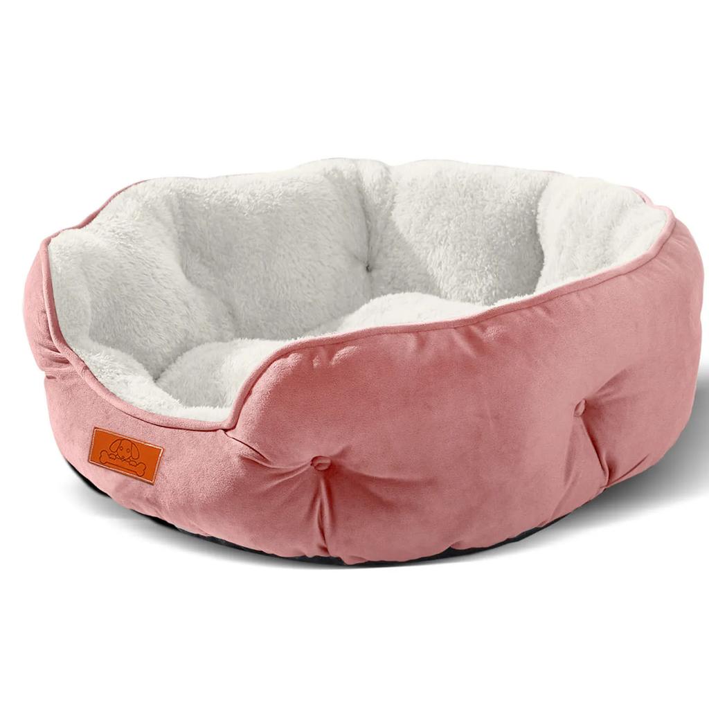 For Pet Bed For Small And Large Pets, Soft, Washable, Non-Slip Base, Water Resistant, Grey, 50 Cm