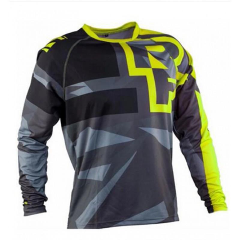 Men Women Cycling Jersey Long Sleeve Quick Dry Breathable Mountain Bike Riding Shirt Outdoor Sports