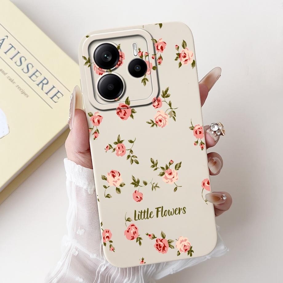 For Xiaomi Redmi Note 14 Pro Plus / Redmi Note 14 14s Note14 Pro Phone Case Silicone Soft Back Cover Dragon Cat Flower Butterfly