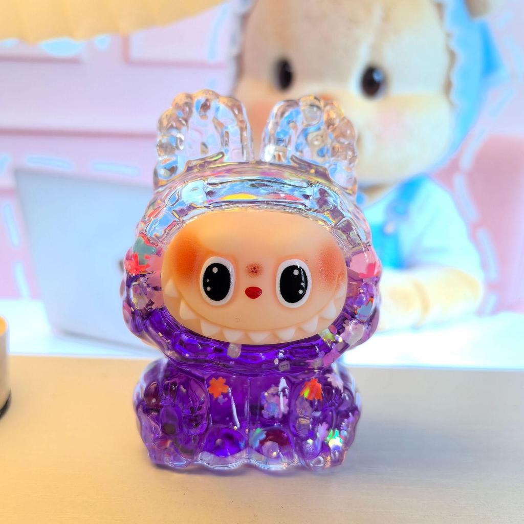 Labubu Oil Quicksand Blind Box DIY Cute Handmade Doll Ornaments