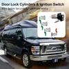 Convenient Key Set Convenient Lock Key Set 703369 DL5886 Ignition Lock Door Lock set Vehicle Spare Part for E150 E250