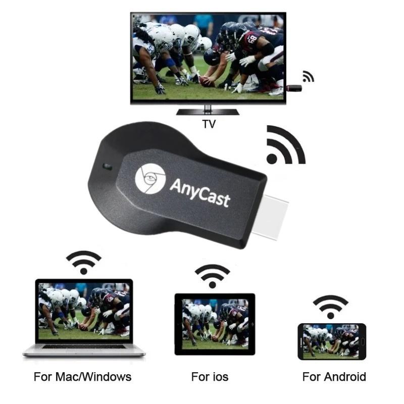 M2 Plus Wireless WiFi Display TV Dongle Receiver 4K 1080P HDMI-compatible TV Stick for DLNA Airplay Miracast for IOS Android