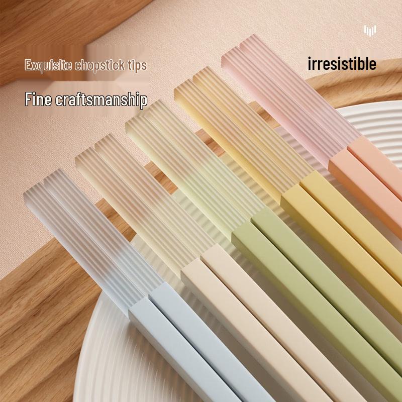 Crystal Colorful Antibacterial Alloy Chopsticks