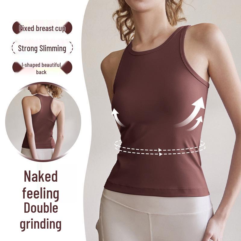 

Shockproof Nude Feel Women s One-Piece Yoga & Running Fitness Suit with Stylish Back Design Small