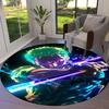 Roronoa Zoro Round Area Rug Carpet Rug For Living Room Bedroom Sofa Playroom Decor Nonslip Floor Mat