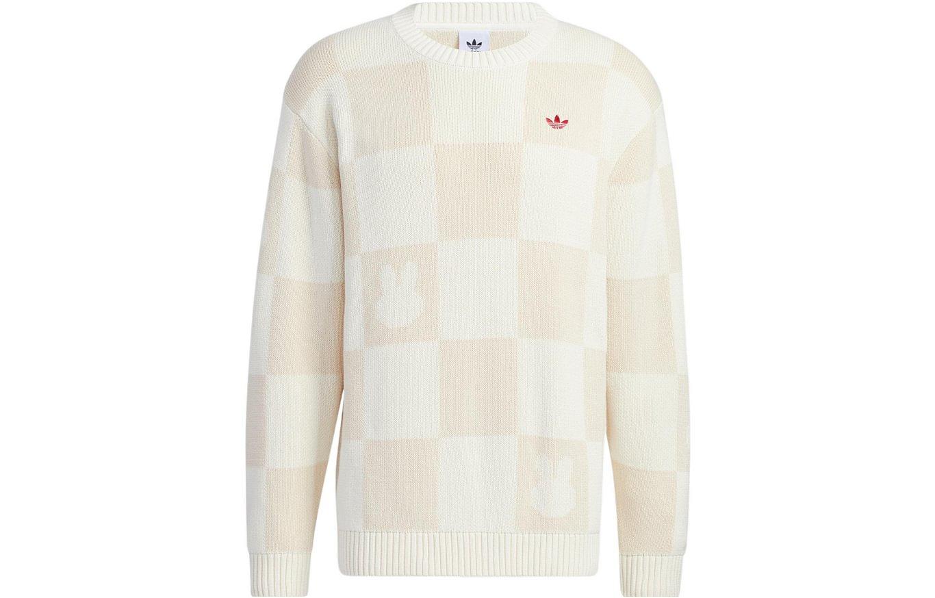 

adidas originals x MIFFY crew neck pullover sweatshirt unisex white HY7272 L