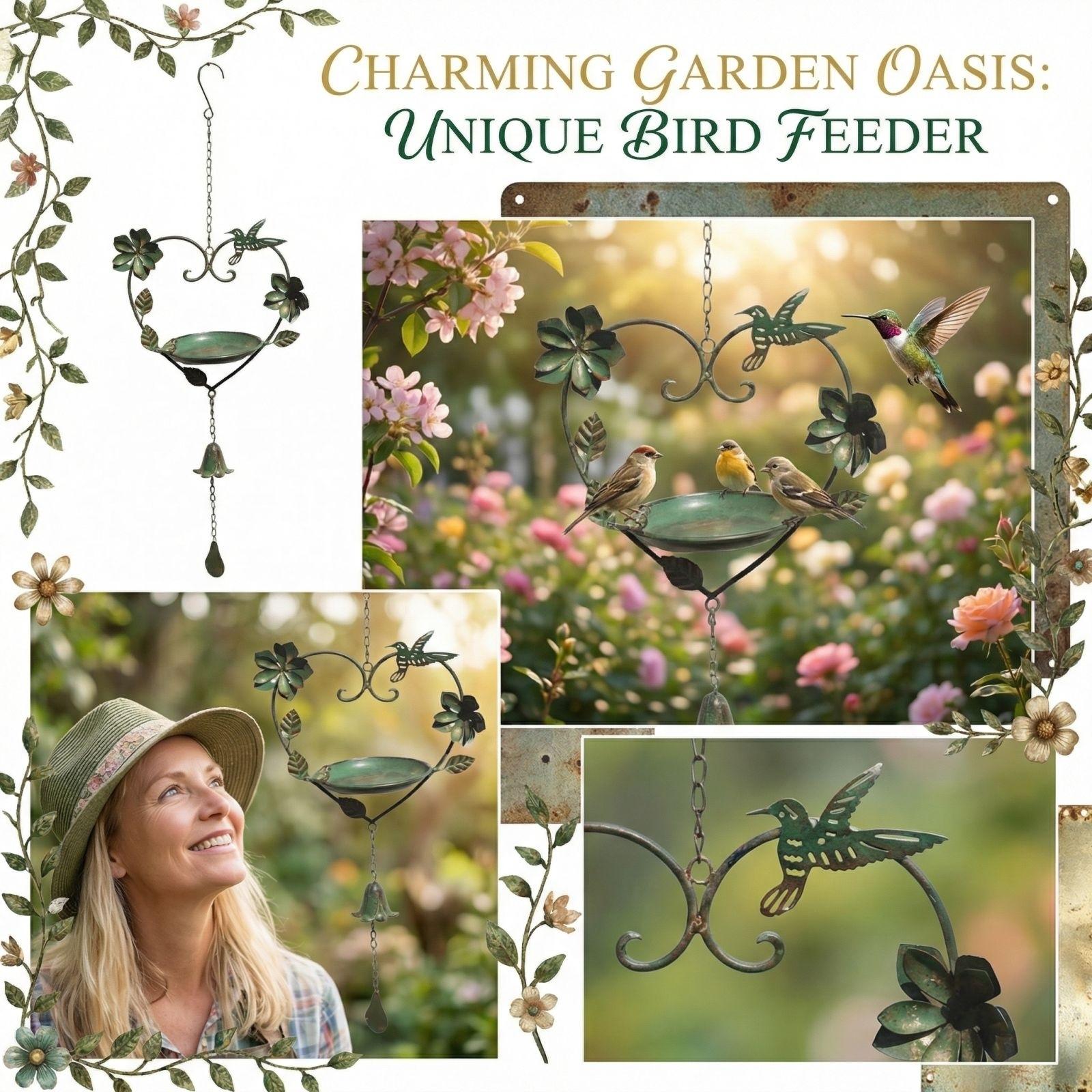 

Унікальні годівниці для птахів вуличні, прикраса для дерева вулична, стане подарунком на новосілля або день народження для вашої родини та друзів One Size