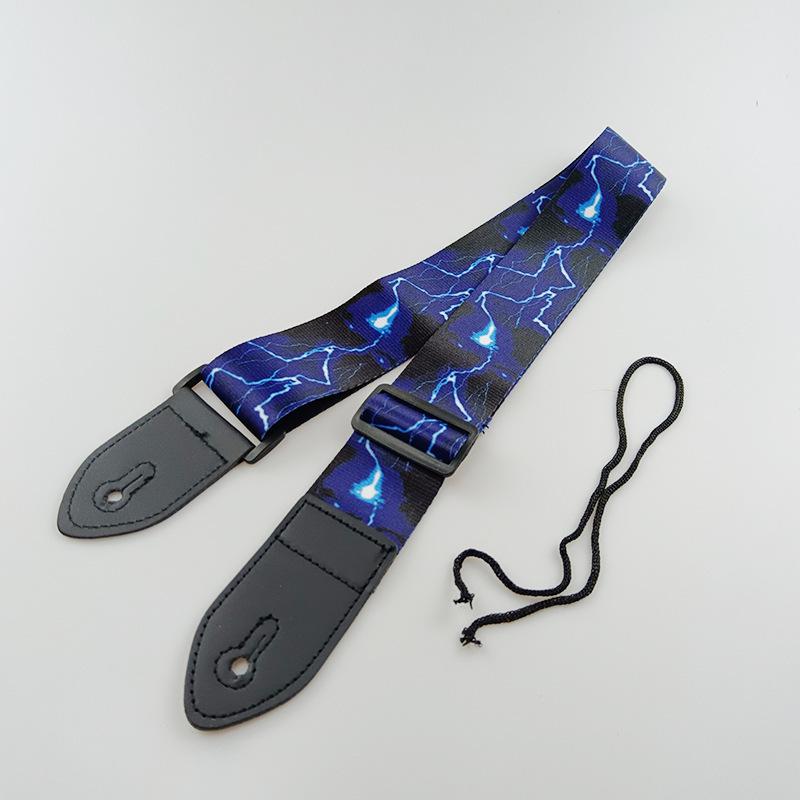 Polyester Gitarren-Schultergurte im Ethno-Stil für E-Gitarren & Akustikgitarren