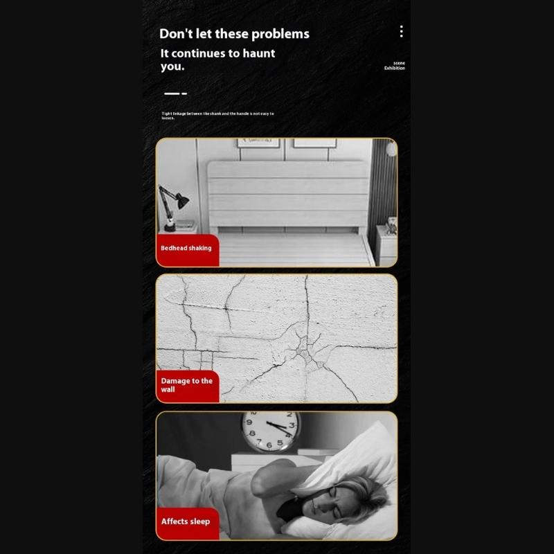 4Pcs Adjustable Leveling Feet Bed Frame Anti-Shake Tool Telescopic Support Furniture Headboard Fixator Easy To Install