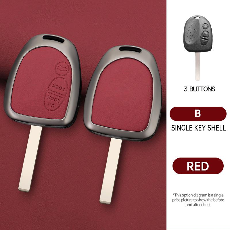 Car Zinc Alloy Leather Key Cases Holder Cover Chain For Holden Vs Vt Vx Vy Vz Wh Wk Commodore Chevrolet Uncut Blade Accessories