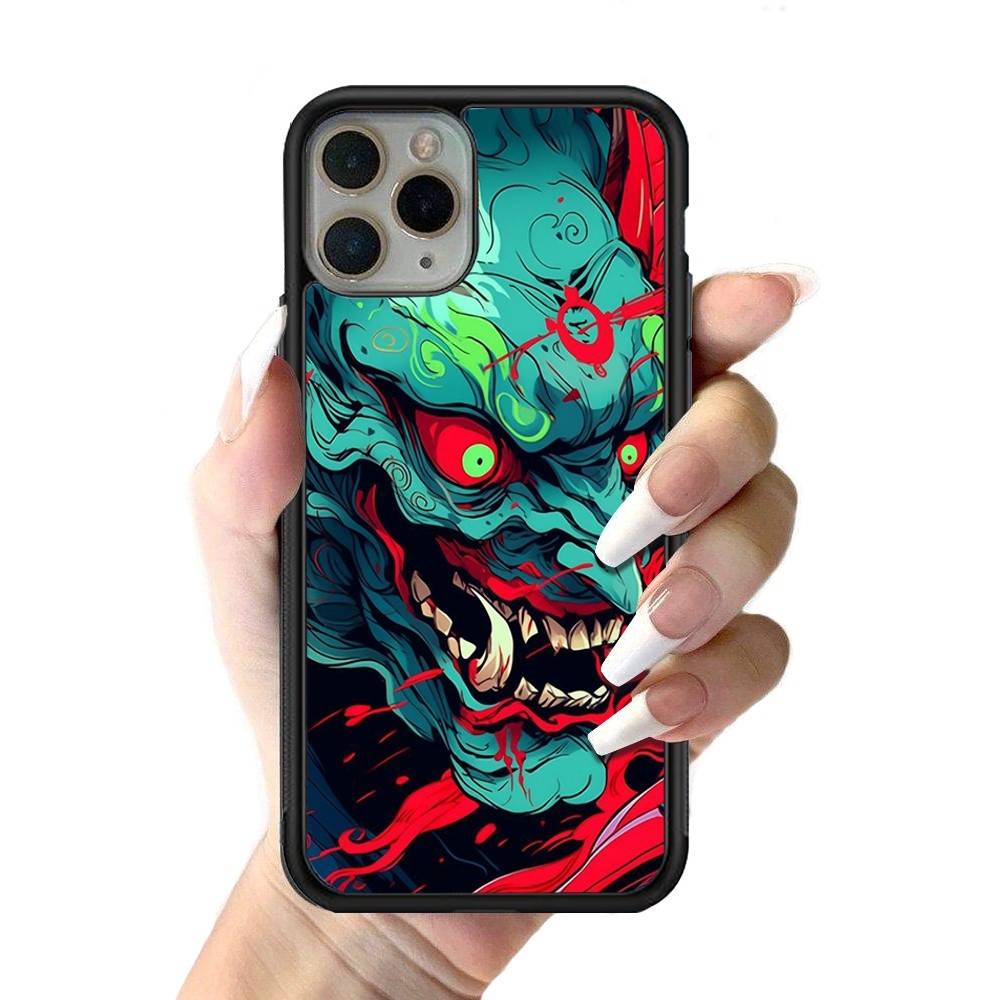 Samurai Phone Case Silicone PC+TPU For For iPhone 11 12 13 14 15 16 17 Plus Pro Max Plus Cover iphone 16 ProMax