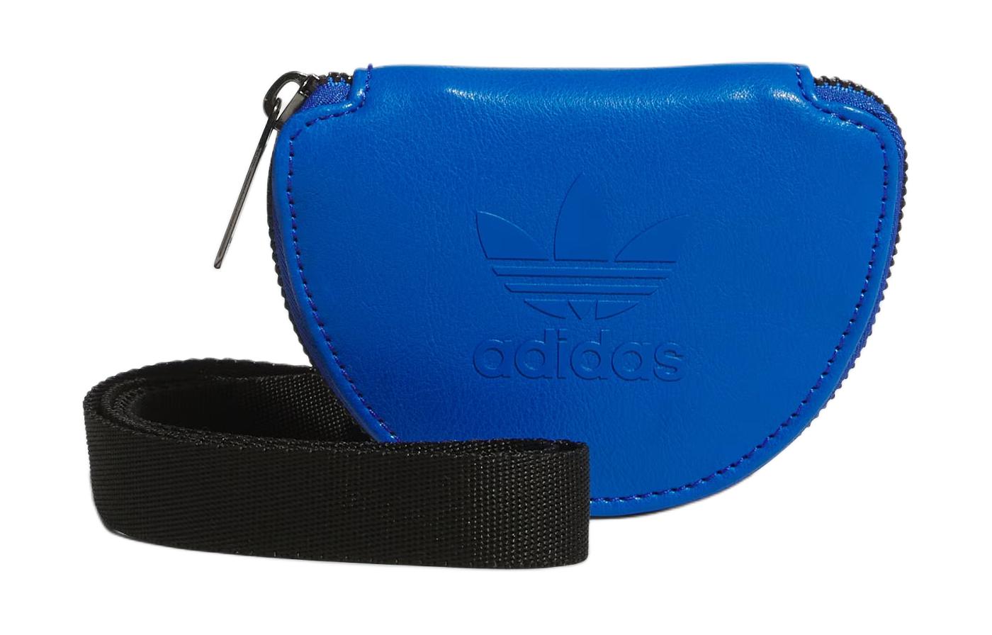Adidas Originals Polyurethane Coin Purse Small Unisex Blue JJ2073 Small