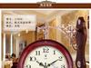 Double-Face Large Wall Clock - Vintage Digital Design, Mechanism Operation, Room Decor Accessory, Modern Home Decoration Timepie