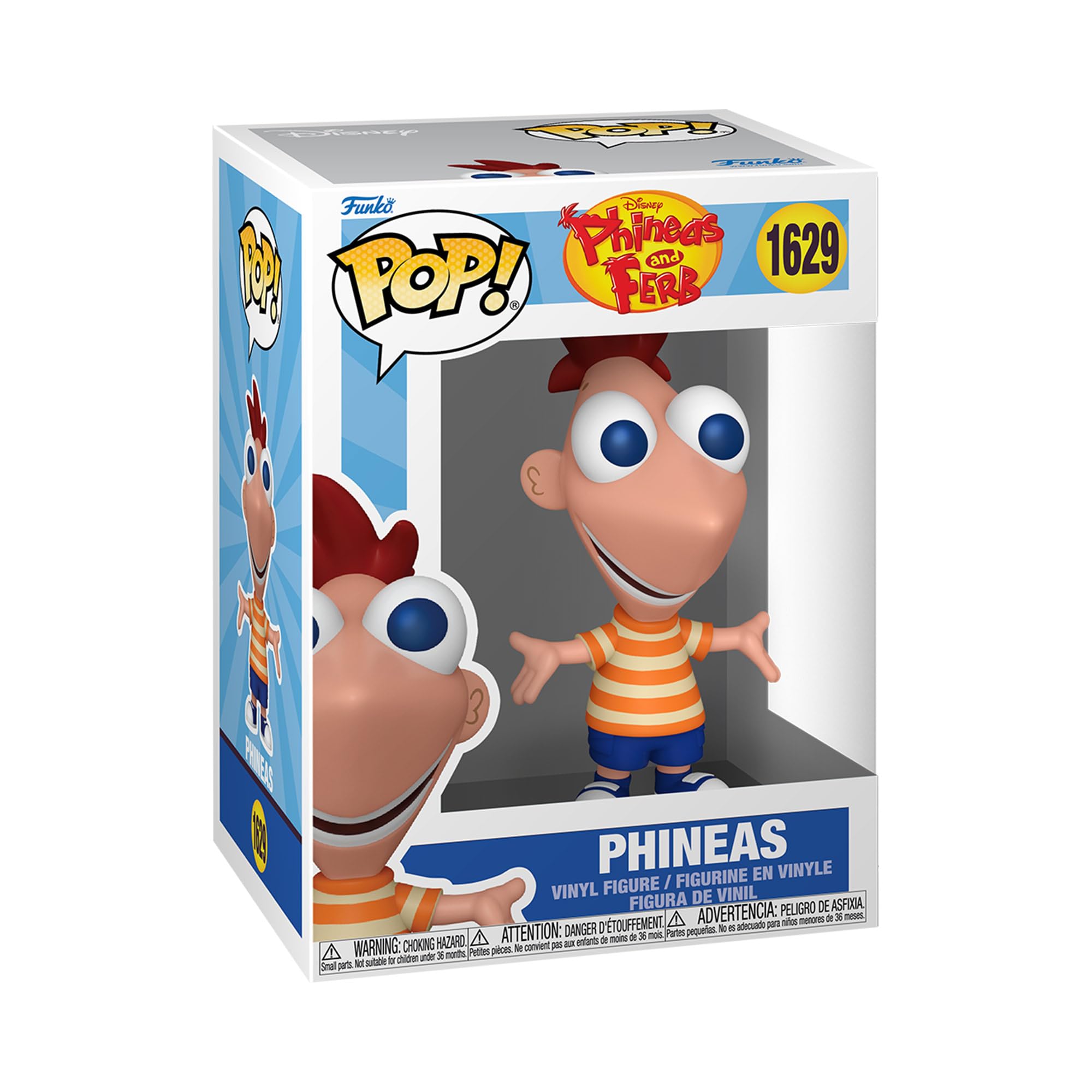 

Funko Финес и Ферб Финес Коллекционная виниловая фигурка Идея для подарка Официальный мерчендайз Игрушка для детей Взрослых Фанатов мультфильма Модель Фигурка для коллекционеров