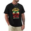 Burn Fat Not Fuel Tshirt Plus Size Simple Casual Top