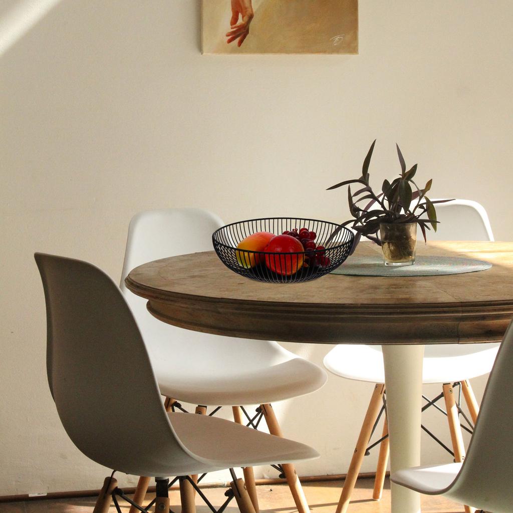 Snack Storage Basket Fruit Display Bowls Kitchen Decorate for Metal Holders Countertop Iron Table Baby Wire Baskets